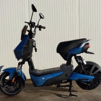 Електрически скутер YC-L в син цвят, снимка 3 - Мотоциклети и мототехника - 43701491