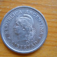монети - Аржентина, Перу, снимка 6 - Нумизматика и бонистика - 43927002