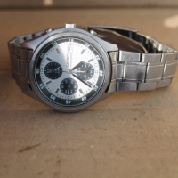 Часовник "Seiko"хронограф кварц Панда циферблат, снимка 9 - Мъжки - 44843853