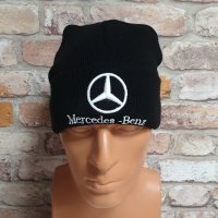 Нова зимна шапка на автомобилната марка Mercedes-Benz (Мерцедес) с подгъв, снимка 7 - Шапки - 43280121