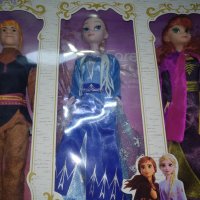 Комплелт кукли Леденото кралство,29см с 2 фигурки на елена и Олаф, снимка 3 - Кукли - 43378691