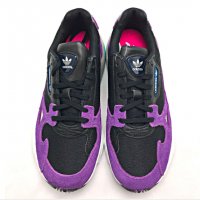 оригинални маратонки Adidas  Falcon Black Purple  номер 41-41,5, снимка 2 - Маратонки - 39989875