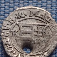 Сребърна монета денарий 1616г. Матиаш първи Кремниц Унгария 13800, снимка 4 - Нумизматика и бонистика - 42967929