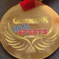 Красив медал GRANADA Art Sports Academy за КОЛЕКЦИОНЕРИ 42623, снимка 2 - Колекции - 43669752