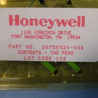 писец Honeywell chart recorder pens for industrial, снимка 2 - Резервни части за машини - 37175979