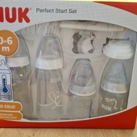 комплект шишета Nuk, снимка 1 - Прибори, съдове, шишета и биберони - 42629597