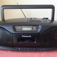 Panasonic RX-DS101 CD/Cassette Boombox  радиокасетофон, снимка 2 - Радиокасетофони, транзистори - 32530290