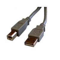 Кабел за принтер, USB A мъжки - USB B мъжки, 1.0 m, снимка 1 - Кабели и адаптери - 43330057