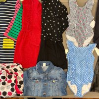 Голям куп очарователни дрехи за момиче- Benetton, Primigi и др., 7-8 г., снимка 1 - Детски рокли и поли - 44138513