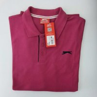 Slazenger Plain Polo - Мъжка тениска с яка, размер XL., снимка 2 - Тениски - 40023437