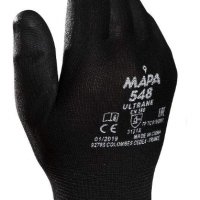 Нови многофункционални защитни Черни работни ръкавици Рамер XL, снимка 2 - Други инструменти - 38686363