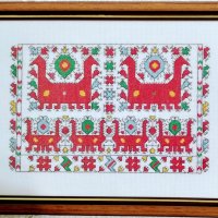 Български шевици 3 bulgarian embroidery, снимка 10 - Гоблени - 26422256