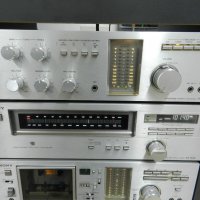 SONY Аудио система - дек, усилвател, тунер, грамофон, timer, remote, колони, рак, снимка 3 - Аудиосистеми - 27994375