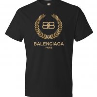 Дамска тениска Balenciaga черна, снимка 1 - Тениски - 27233348