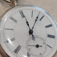 Стар сребърен джобен часовник с компас-за китайския маркет, снимка 14 - Мъжки - 43791537