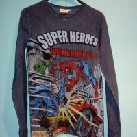 Момчешка/мъжка блуза Spiderman на Marvel, като нова!, снимка 1 - Блузи - 38139633