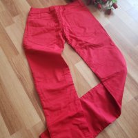 Червен панталон  , снимка 2 - Панталони - 27253950