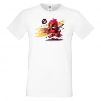 Мъжка тениска Marvel Deadpool 2  Игра,Изненада,Подарък,Геймър, , снимка 5 - Тениски - 36790532