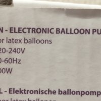Нова електрическа помпа за надуване на балони., снимка 8 - Декорация за дома - 43064350