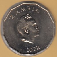 50 нгве 1972, Замбия, снимка 2 - Нумизматика и бонистика - 38707016