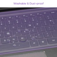 Водо и прахоустойчив силиконов протектор за лаптоп-клавиатура, снимка 3 - Лаптоп аксесоари - 33670639