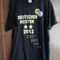 Borussia Dortmund 2012 Deutscher Meister оригинална шампионска тениска Борусия Дортмунд размер М, снимка 1 - Тениски - 43662149