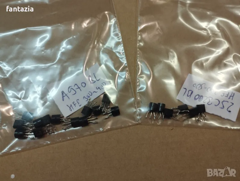 Оригинални транзистори 2SA970 2SC2240 2SA1268 2SC3200 970 2240 1268 3200, снимка 1