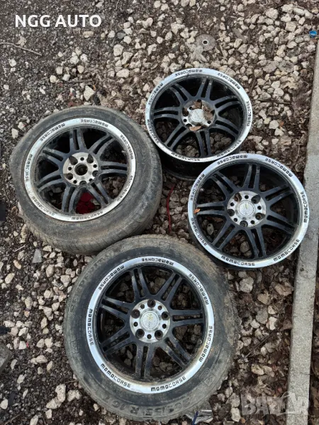 Джанти 5х112 за Мерцедес, 5x112 Mercedes-Benz 16, Momo Corse, снимка 1