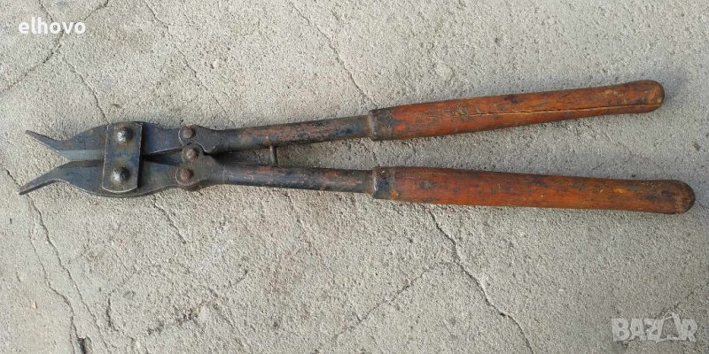 Стара ножица за рязане на арматура Eugen Zerver Remscheid Germany, снимка 1