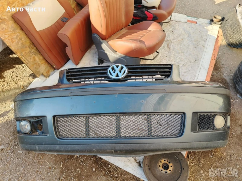 VW POLO 6N2 ЛИФТ ЦЯЛ ПРЕДНА БРОНЯ LA7W, снимка 1