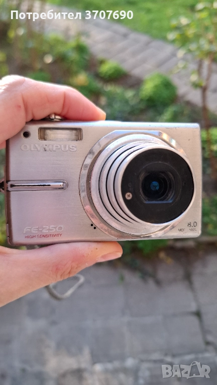 Компактен дигитален фотоапарат Olympus FE-250, 8MP, 5 оптичен зум, снимка 1