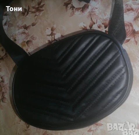 Нова Кожена Дамска Чанта за Кръста , снимка 1