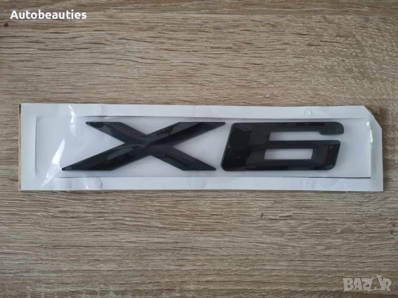 черна емблема за БМВ BMW X6, снимка 1
