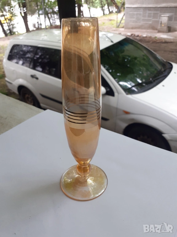 Вазичка - стъкло ваза, снимка 1