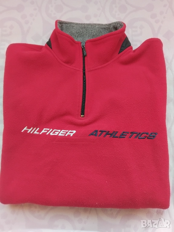 Tommy Hilfiger 100% оригинална мъжка поларена блуза, снимка 1