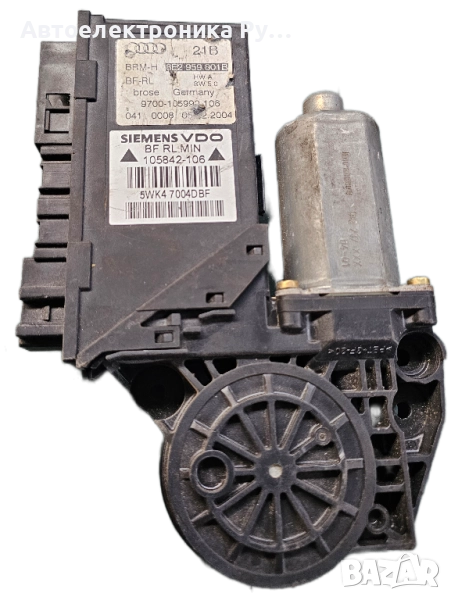 стъклоповдигач, преден ляв, Audi A4, 2001-2008г., 8E2 959 801 B, 8E2959801B, 5WK4 7004DBF, , снимка 1