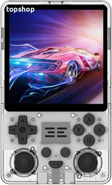 НОВА, ТЕСТВАНА,ПЕРФЕКТНА RGB20SX Игрова Конзола с 4-инчов IPS Екран, 5000mAh Батерия, Linux Система, снимка 1