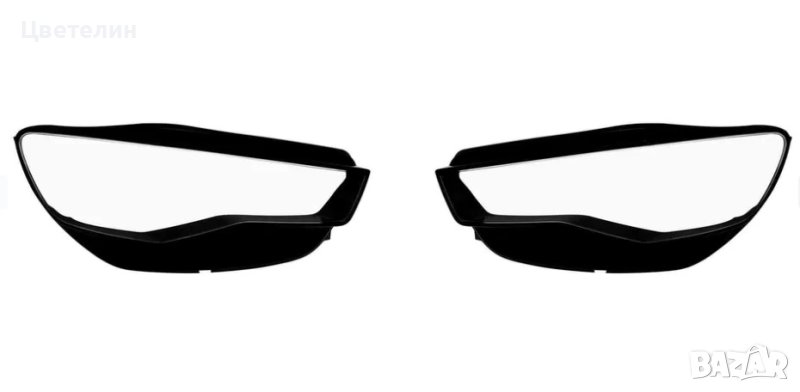 Комплект Стъкла за фар фарове Audi A6 C7 2016 - 2017, снимка 1