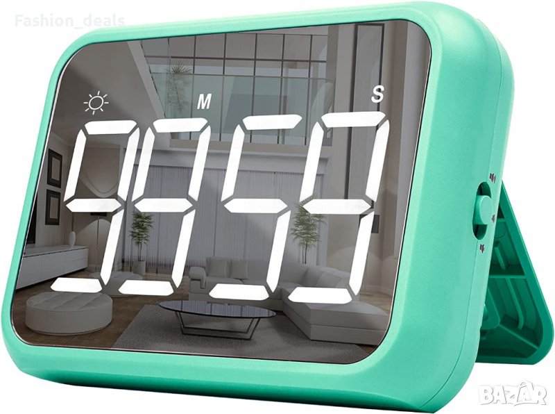 Нов Цифров кухненски таймер Голям LED дисплей обратно отброяване, снимка 1