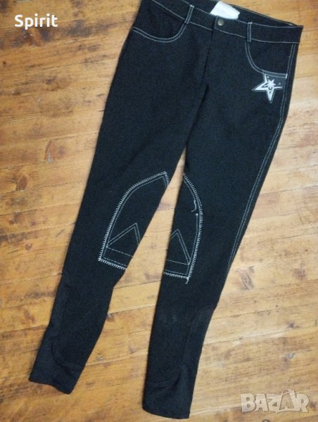 Брич за езда Black Star с диаманти М, снимка 1