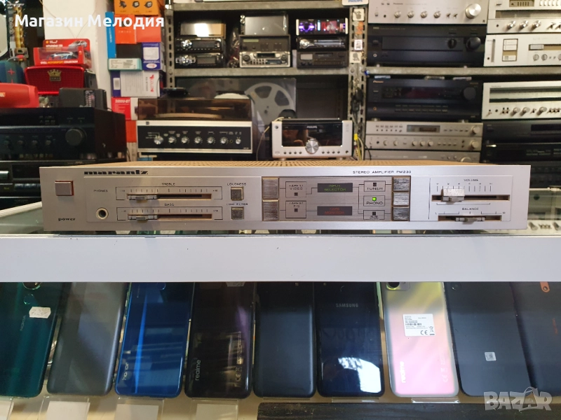 Усилвател Marantz PM230 В перфектно техническо и много добро визуално състояние., снимка 1