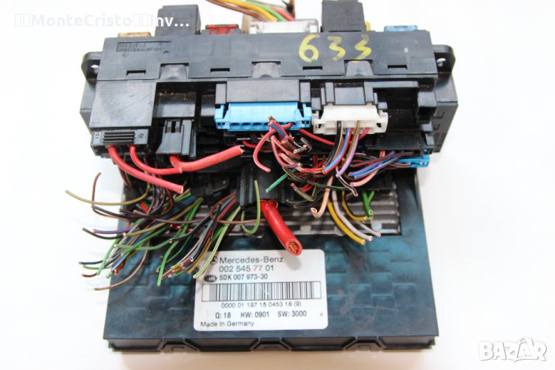 SAM модул Mercedes C-Class (2000-2007г.) 002 545 77 01 / 0025457701 / 5DK 007 973-30 / 5DK00797330, снимка 1