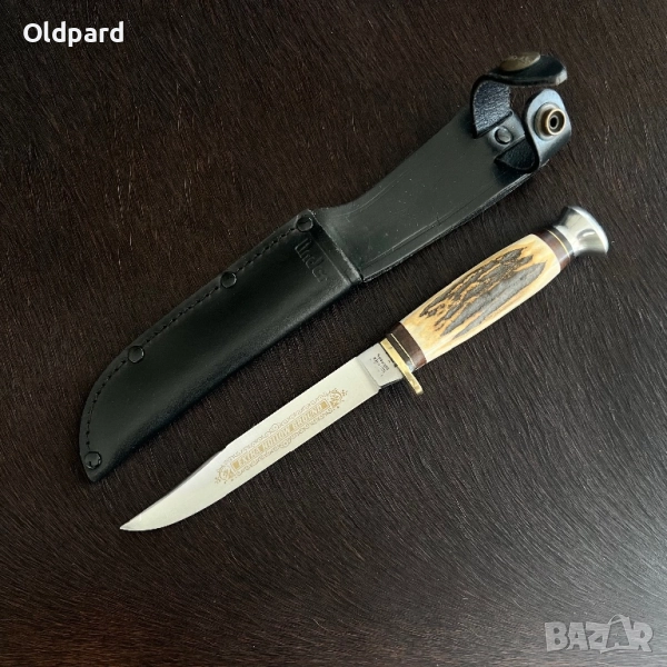 Античен немски ловен нож. В ново състояние (немска колекция).(063), снимка 1