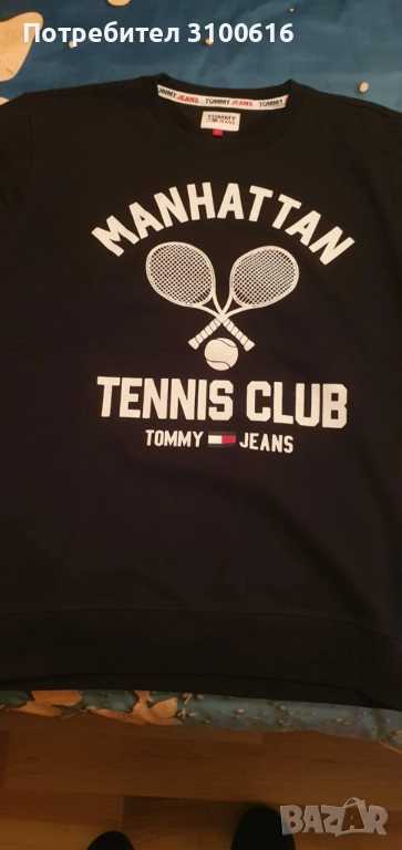 Ватирана мъжка блуза Tommy Hilfiger 100% оригинална, снимка 1