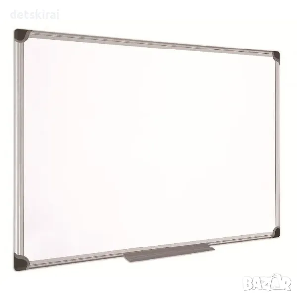 БЯЛА ДЪСКА МАГНИТНА С АЛУМИНИЕВА РАМКА 90/120см, снимка 1