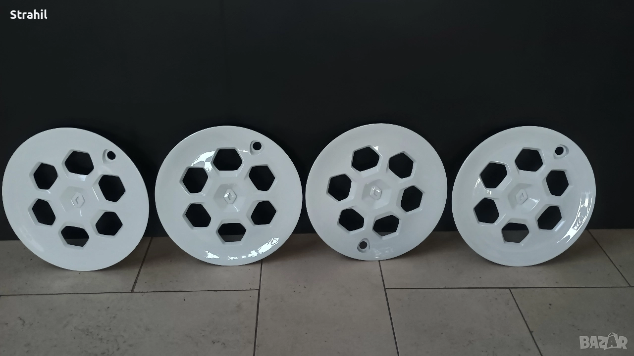 Комплект оригинални тасове 13 за Renault Twizy 403156646R 403150739R, снимка 1