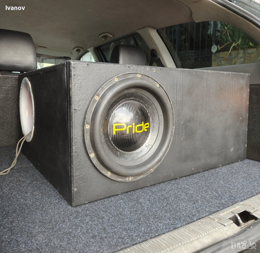 Pride Tv3 12 нискочестен басов Spl говорител #car audio , снимка 1