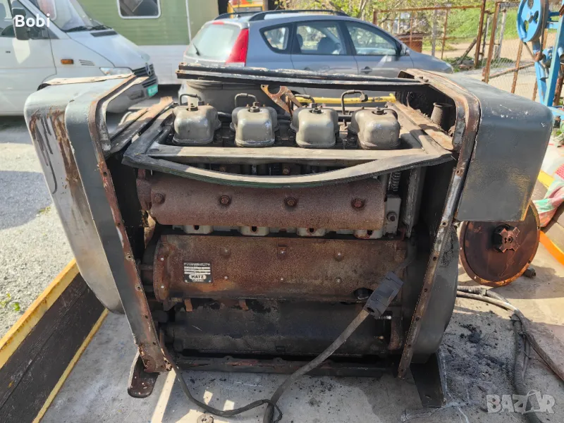 Двигател HATZ 4L40C със въздушно охлаждане на части, снимка 1