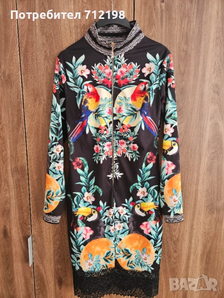 Дамска цветна рокля , снимка 1