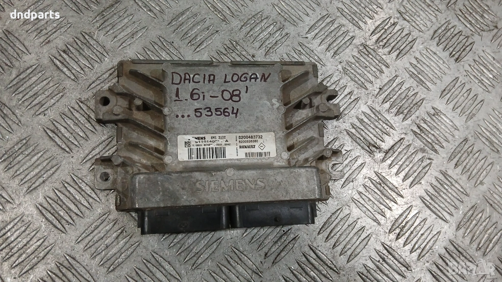 Компютъра Dacia Logan 1.6i 2008г. 8200483732 , снимка 1